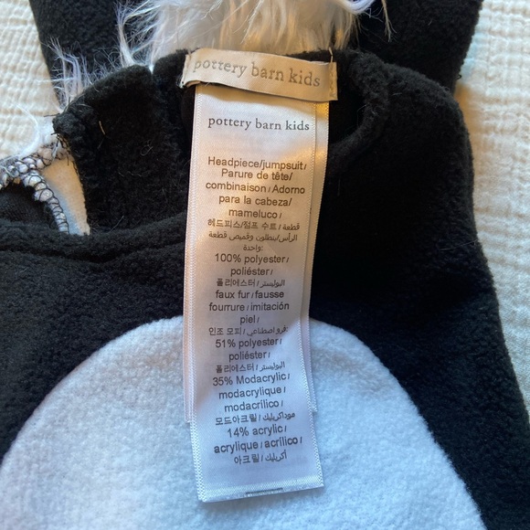 Pottery Barn skunk costume - Picture 3 of 3
